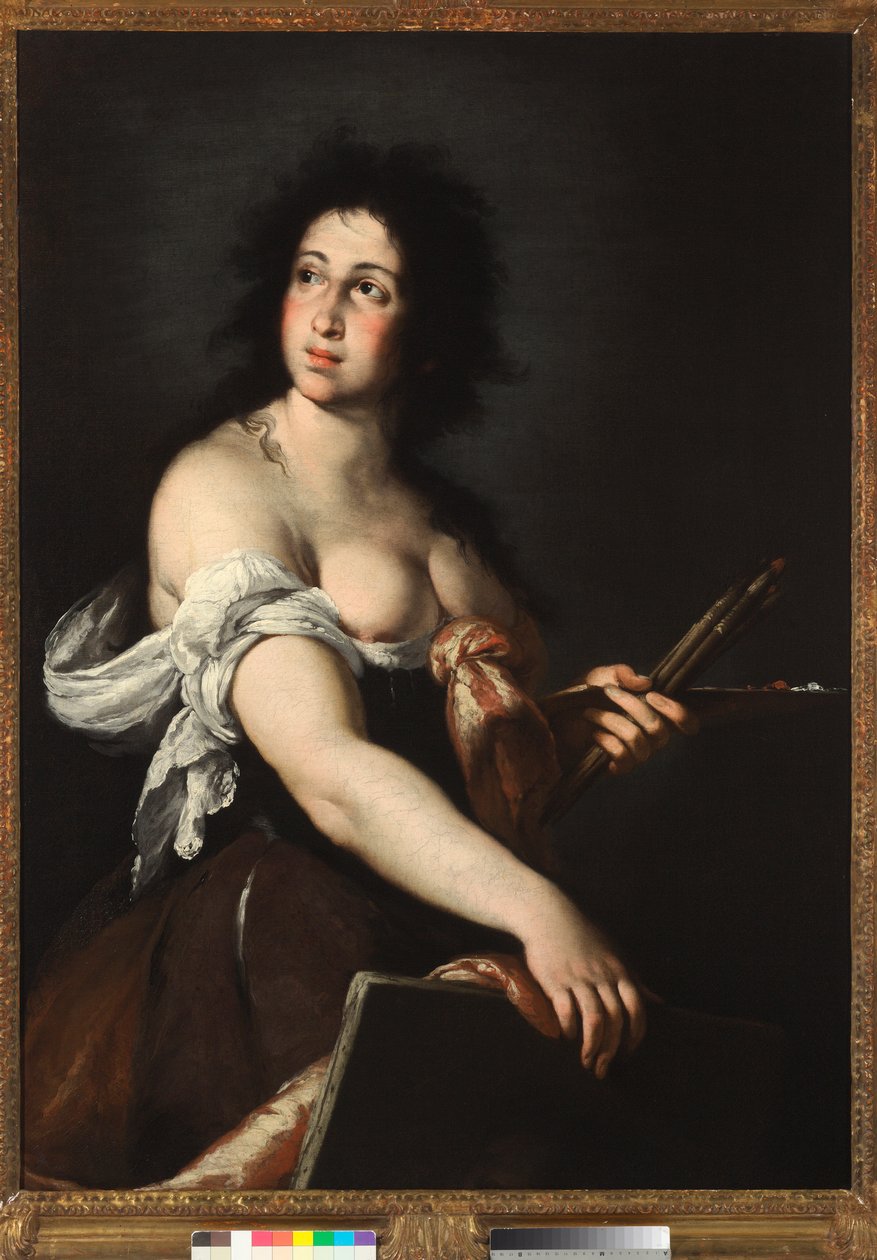 Alegoria malarstwa, ok.1635 autorstwa Bernardo Strozzi