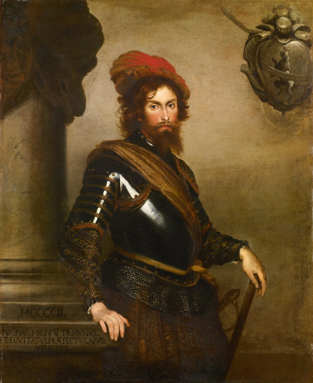 Portret Nicolò Raggiego. autorstwa Bernardo Strozzi