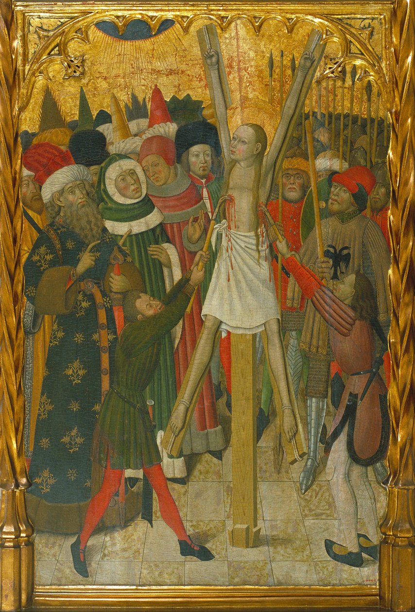 Męczeństwo św. Eulalii autorstwa Bernat Martorell