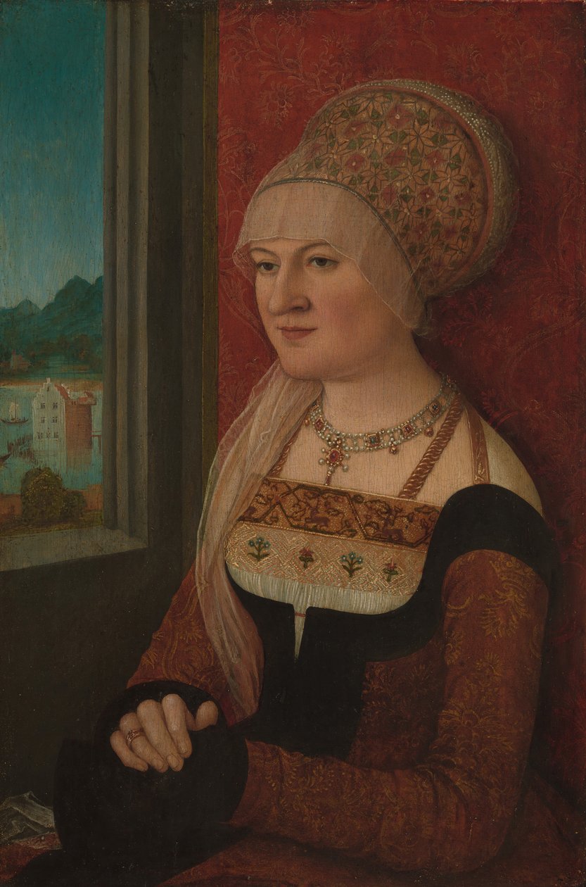 Portret kobiety, ca. 1510-15. autorstwa Bernhard Strigel