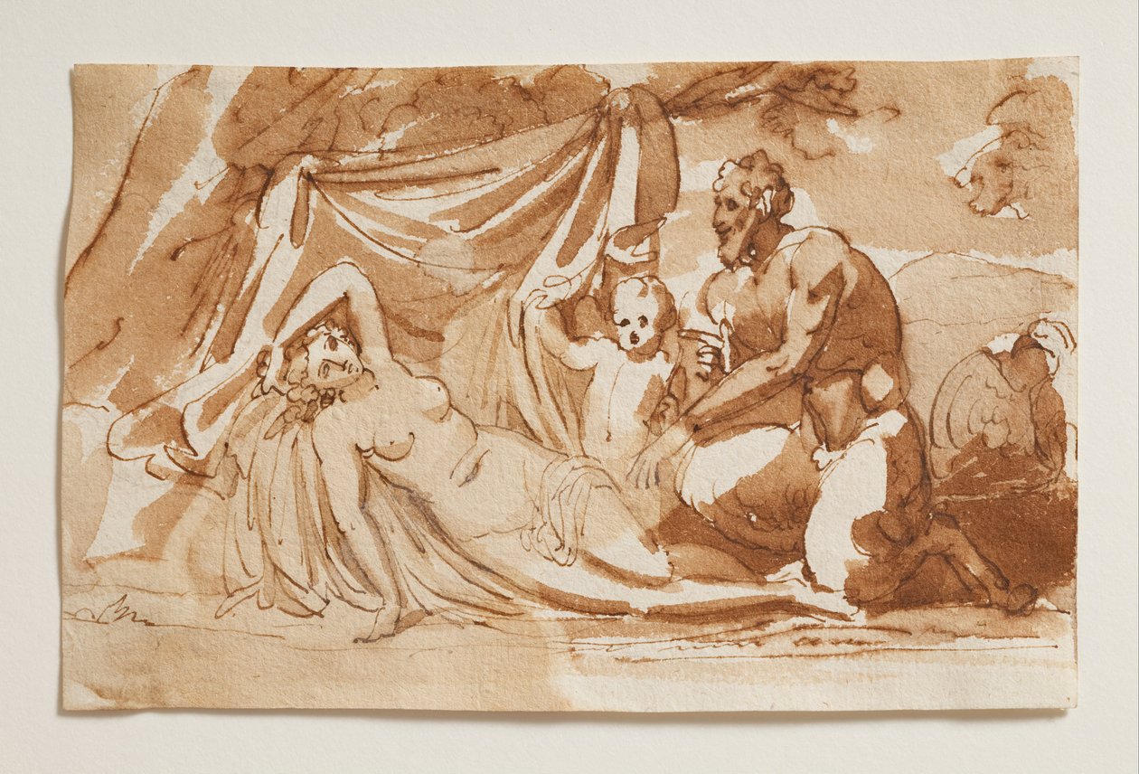 Jowisz jako Satyr i Antiope autorstwa Bertel Thorvaldsen