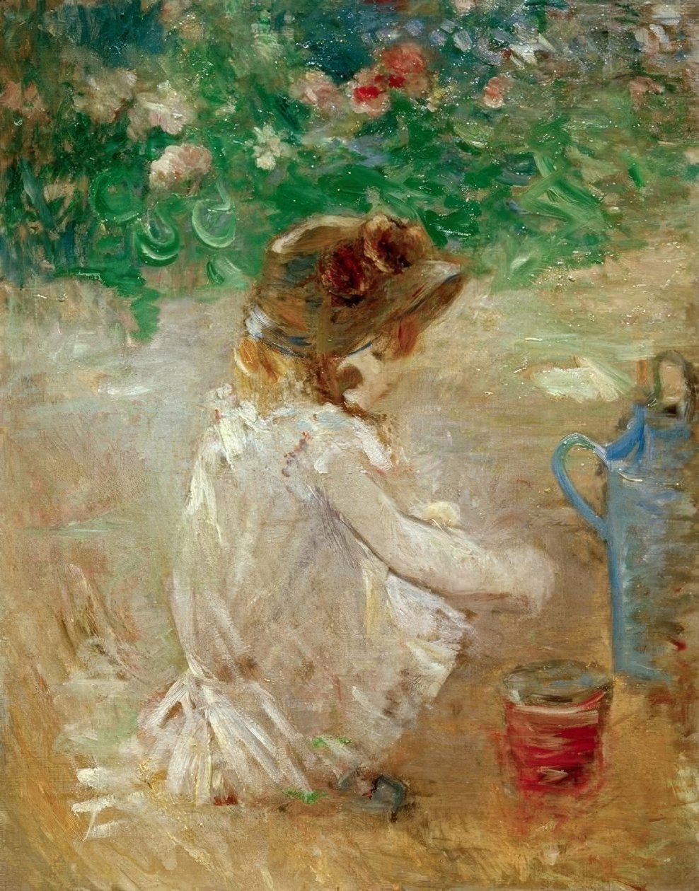Placki z piaskiem autorstwa Berthe Morisot
