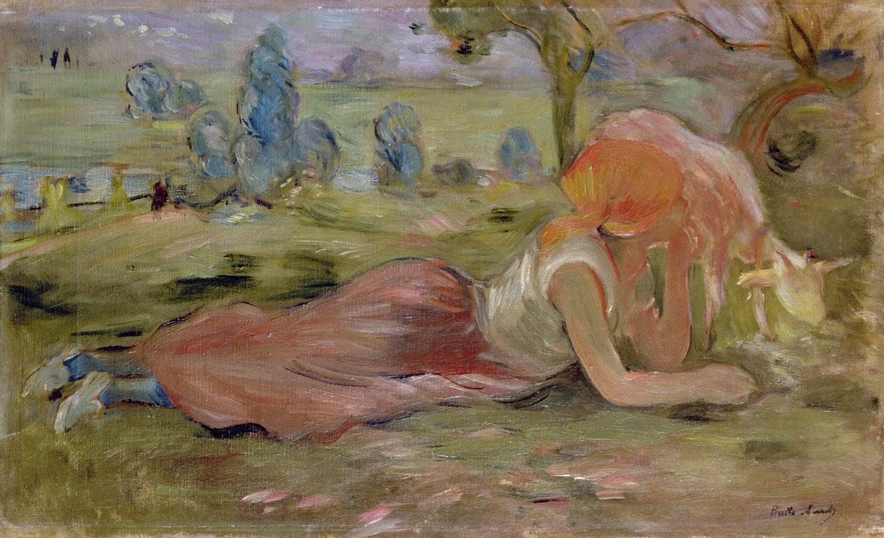 Pasterz, 1891 autorstwa Berthe Morisot