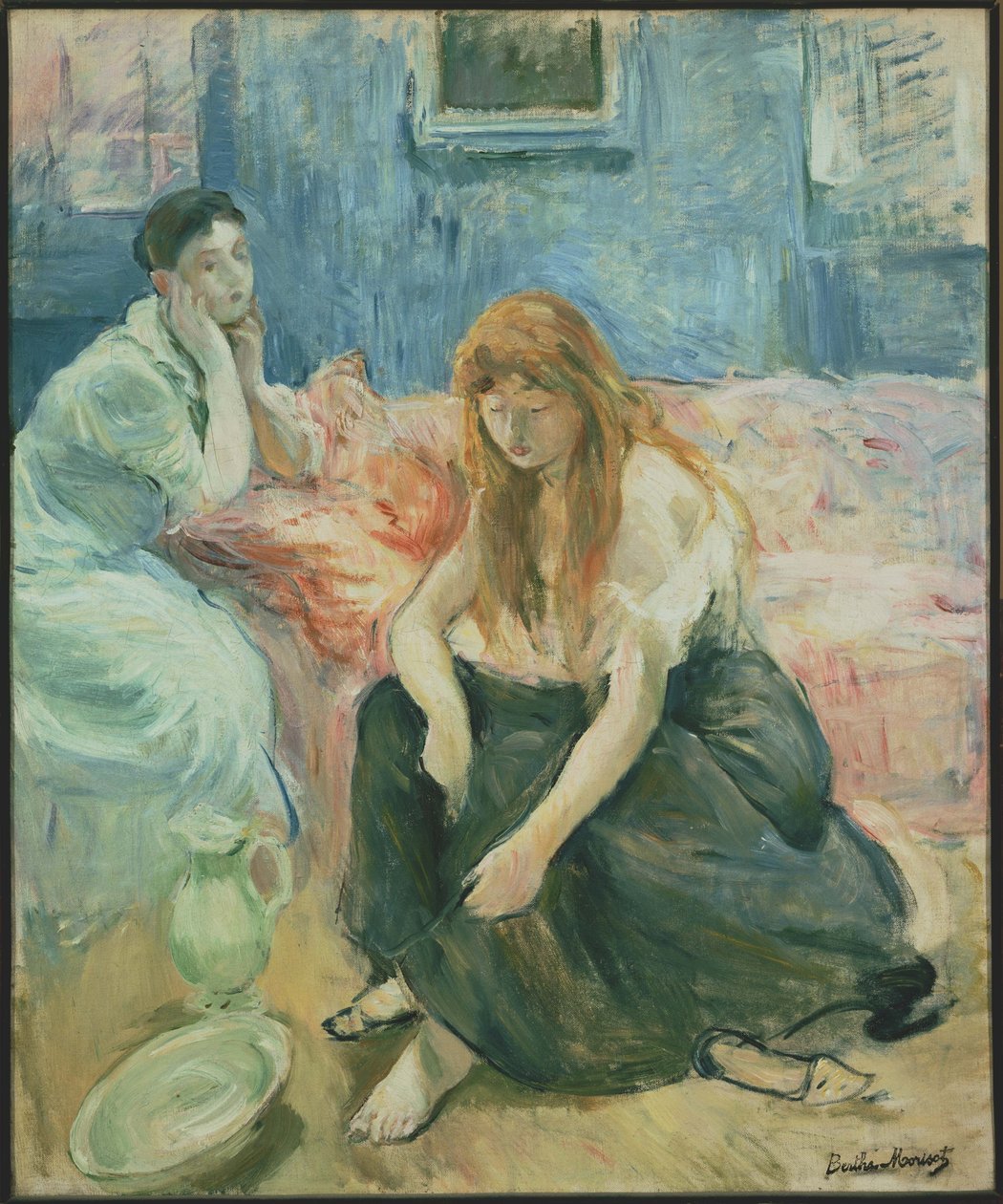 Dwie dziewczyny autorstwa Berthe Morisot