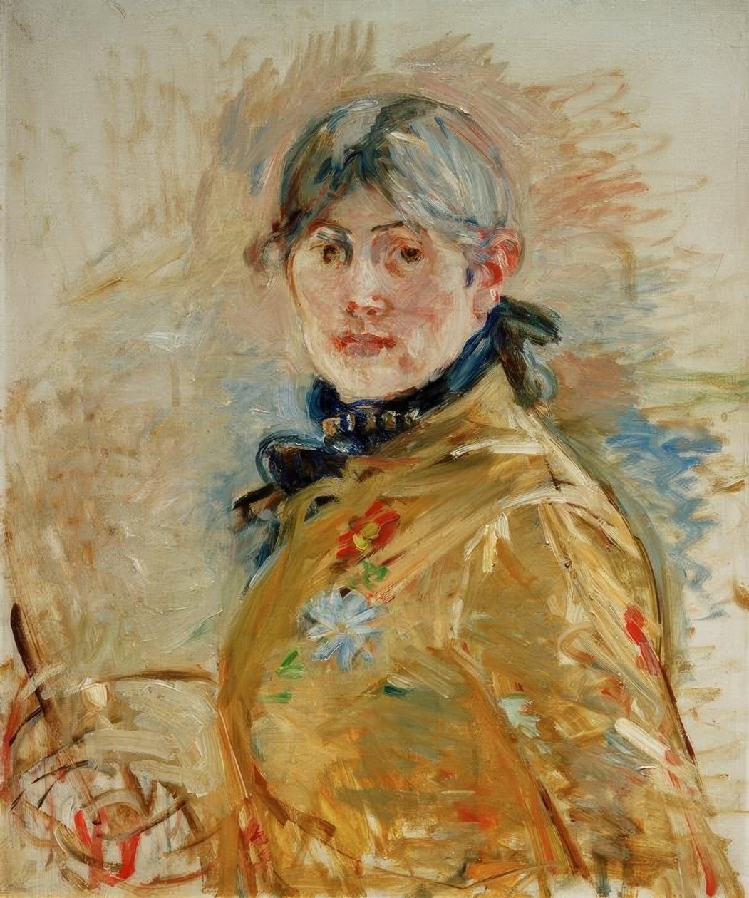 Autoportret autorstwa Berthe Morisot