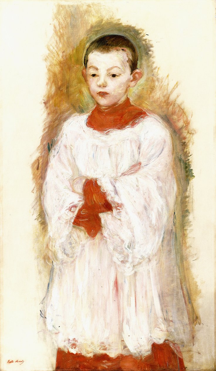 Chórzysta, 1894 autorstwa Berthe Morisot