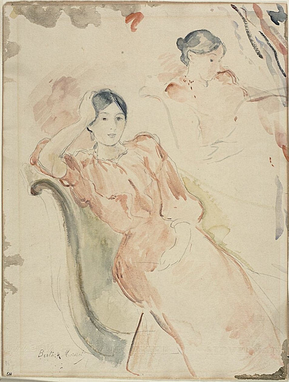 Jeanne Pontillon autorstwa Berthe Morisot