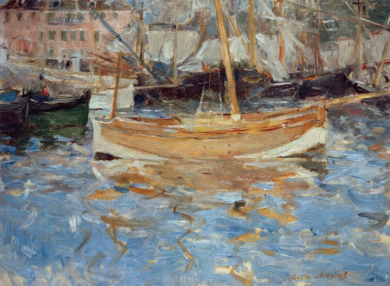 Port w Nicei autorstwa Berthe Morisot