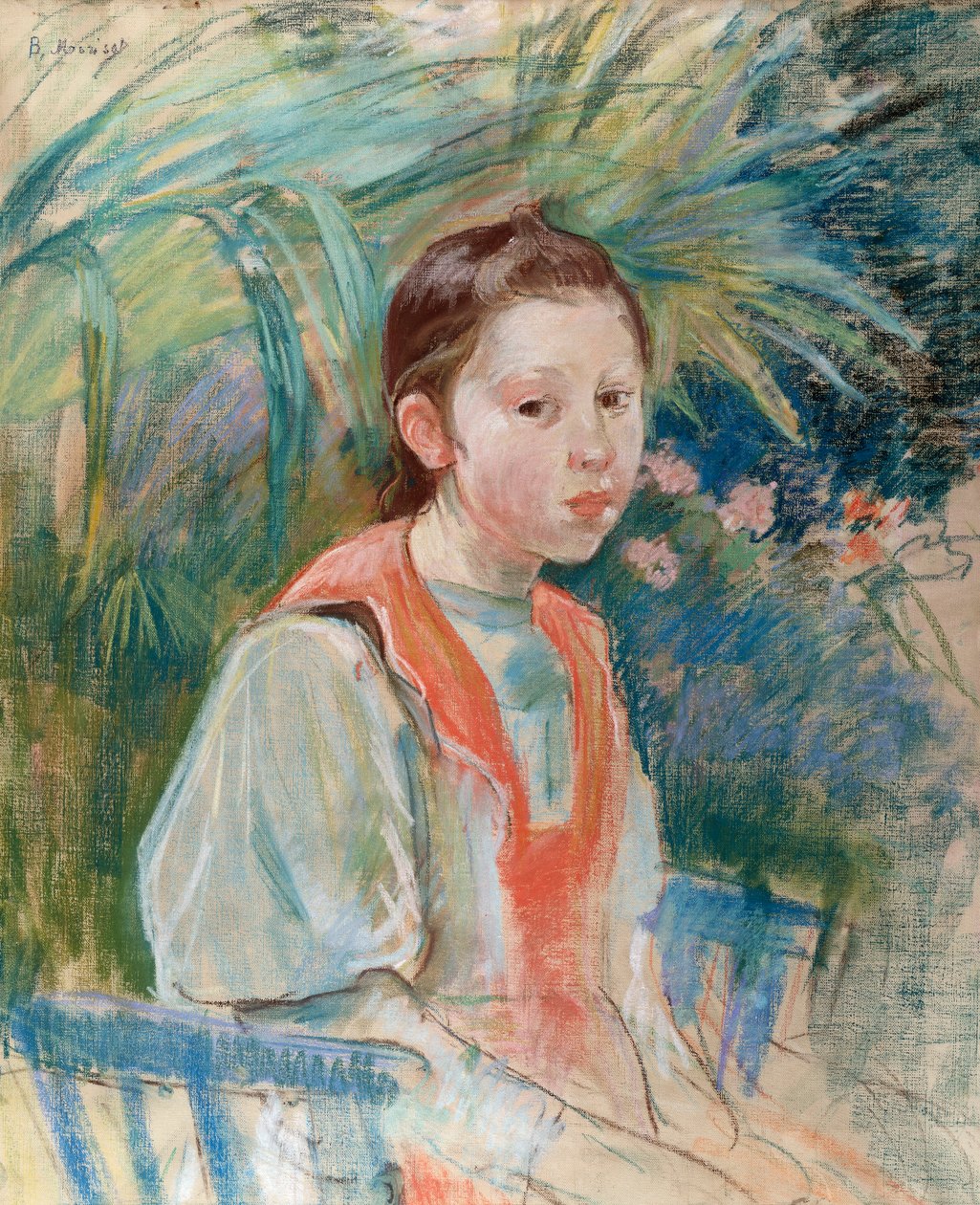 Marthe Givaudan, 1892 autorstwa Berthe Morisot