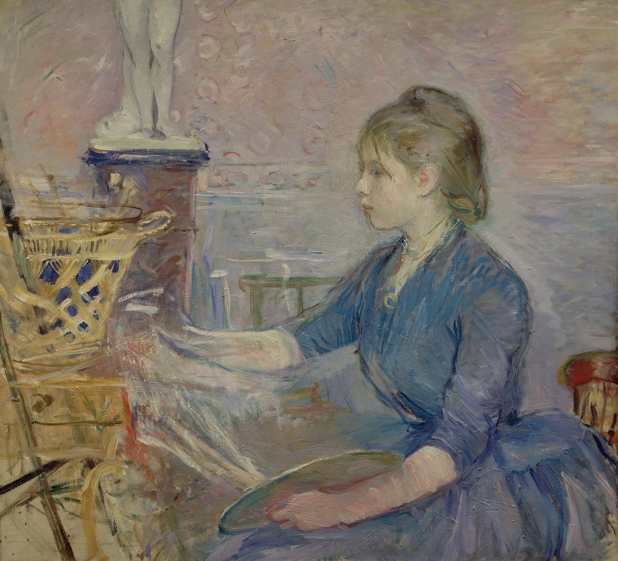 Paule Gobillard (1867-1946) malarstwo autorstwa Berthe Morisot