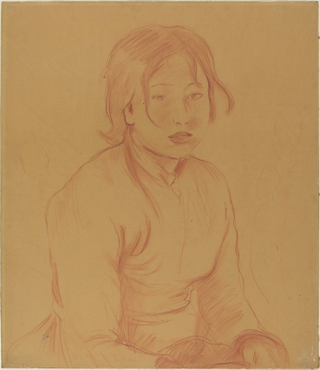 Wieśniaczka autorstwa Berthe Morisot