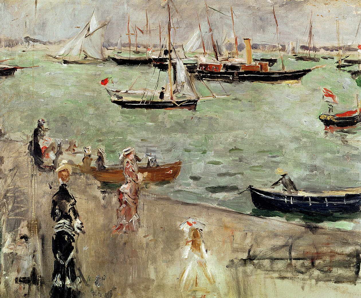 Wyspa pechowców autorstwa Berthe Morisot