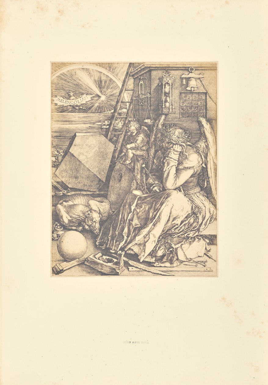 Melancholia autorstwa Bisson Frères