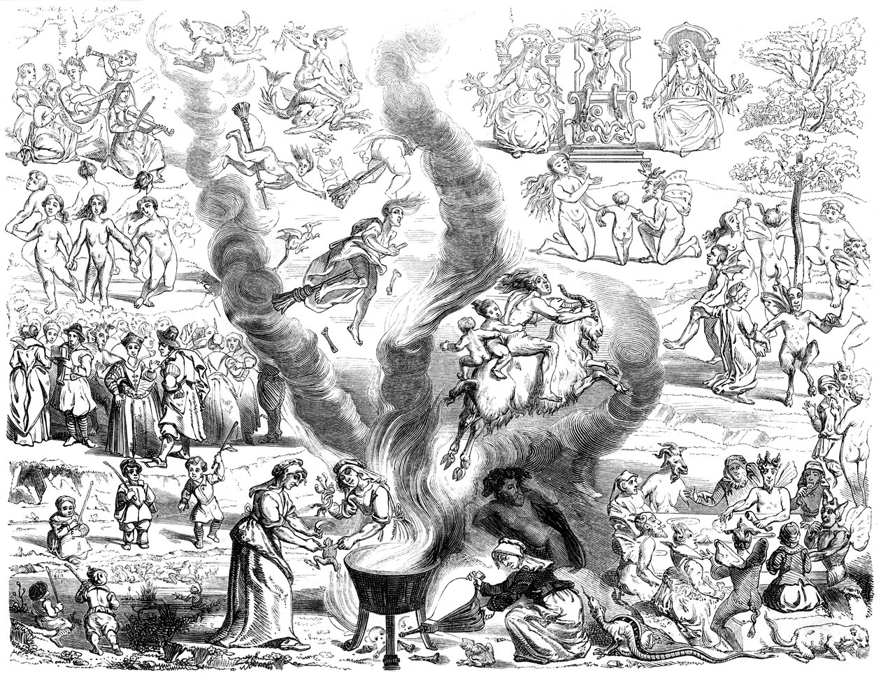 Szabat, XVI wiek 1849. autorstwa Bisson and Cottard