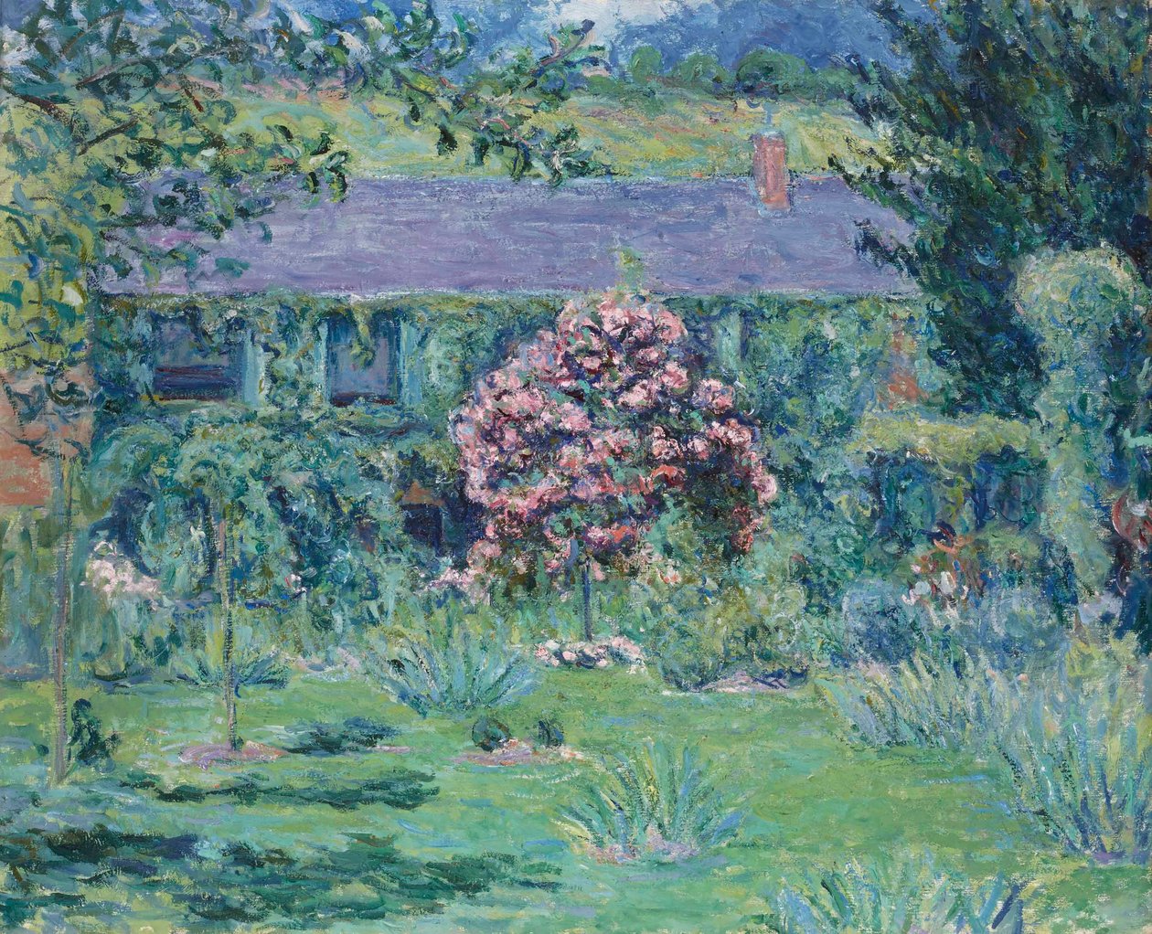 Francuski: La maison de Monet à Giverny autorstwa Blanche Hoschede Monet