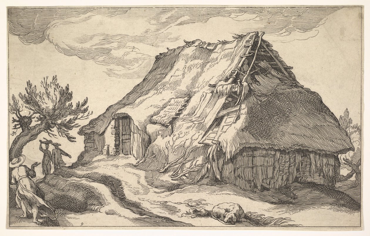 Krajobraz z domem wiejskim, 1613. autorstwa Boetius Adams Bolswert