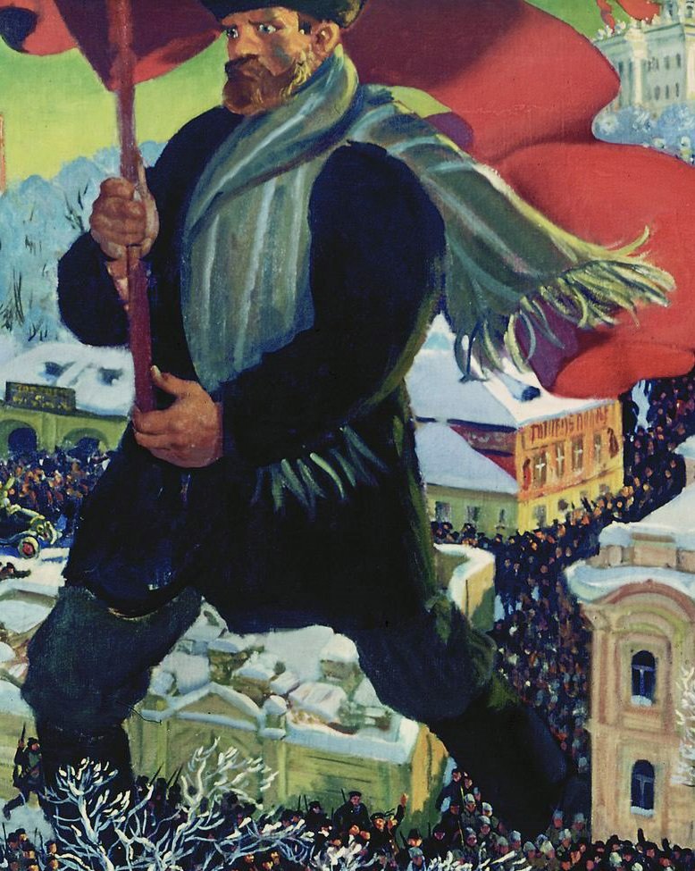 Nieznany tytuł autorstwa Boris Mikhailovich Kustodiev
