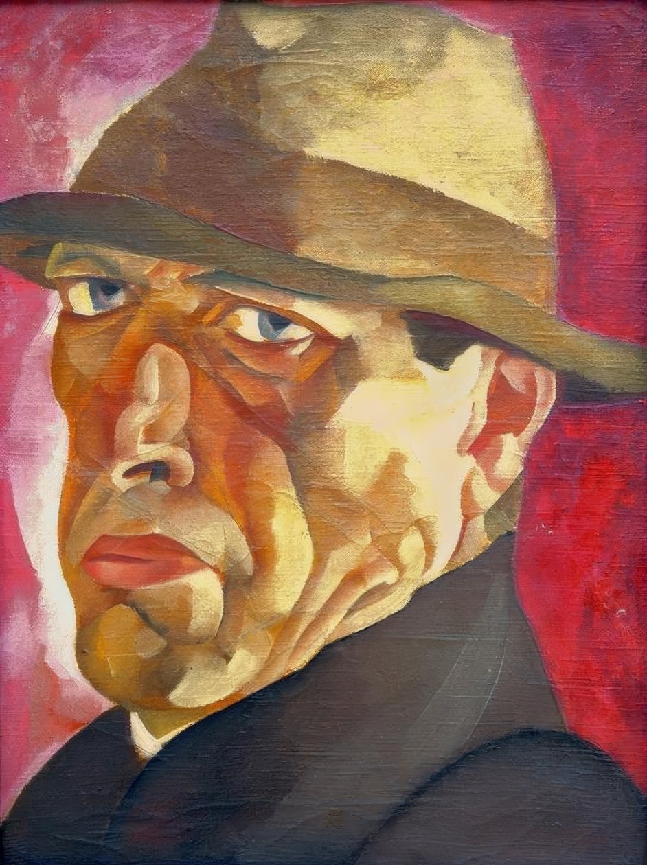 Autoportret autorstwa Boris D. Grigorjew