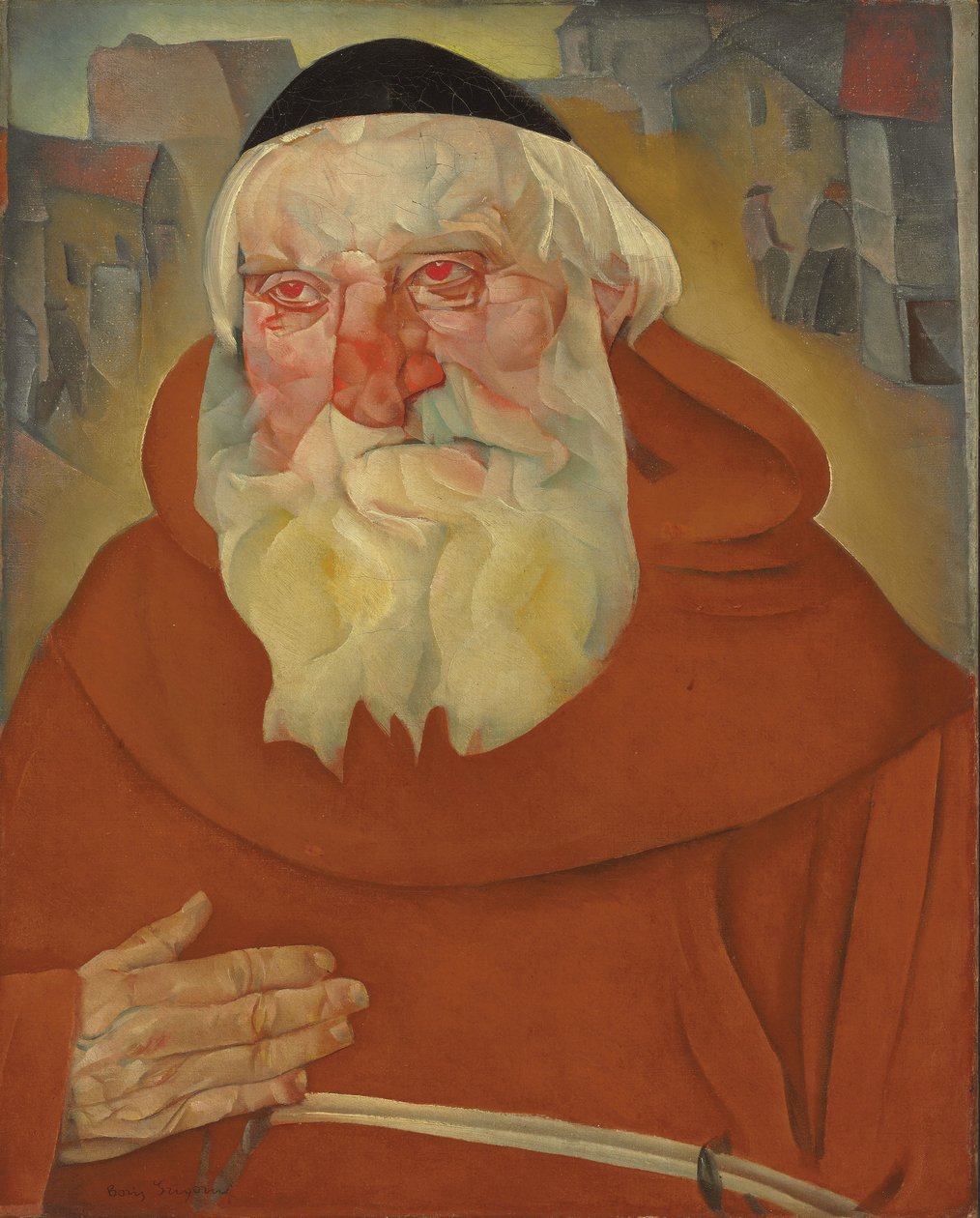 Mnich autorstwa Boris Dmitrievich Grigoriev