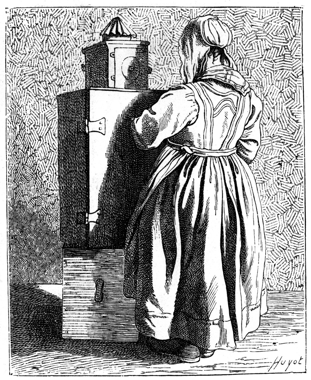 Latarnia magiczna, 1737-1742. autorstwa Bouchardon