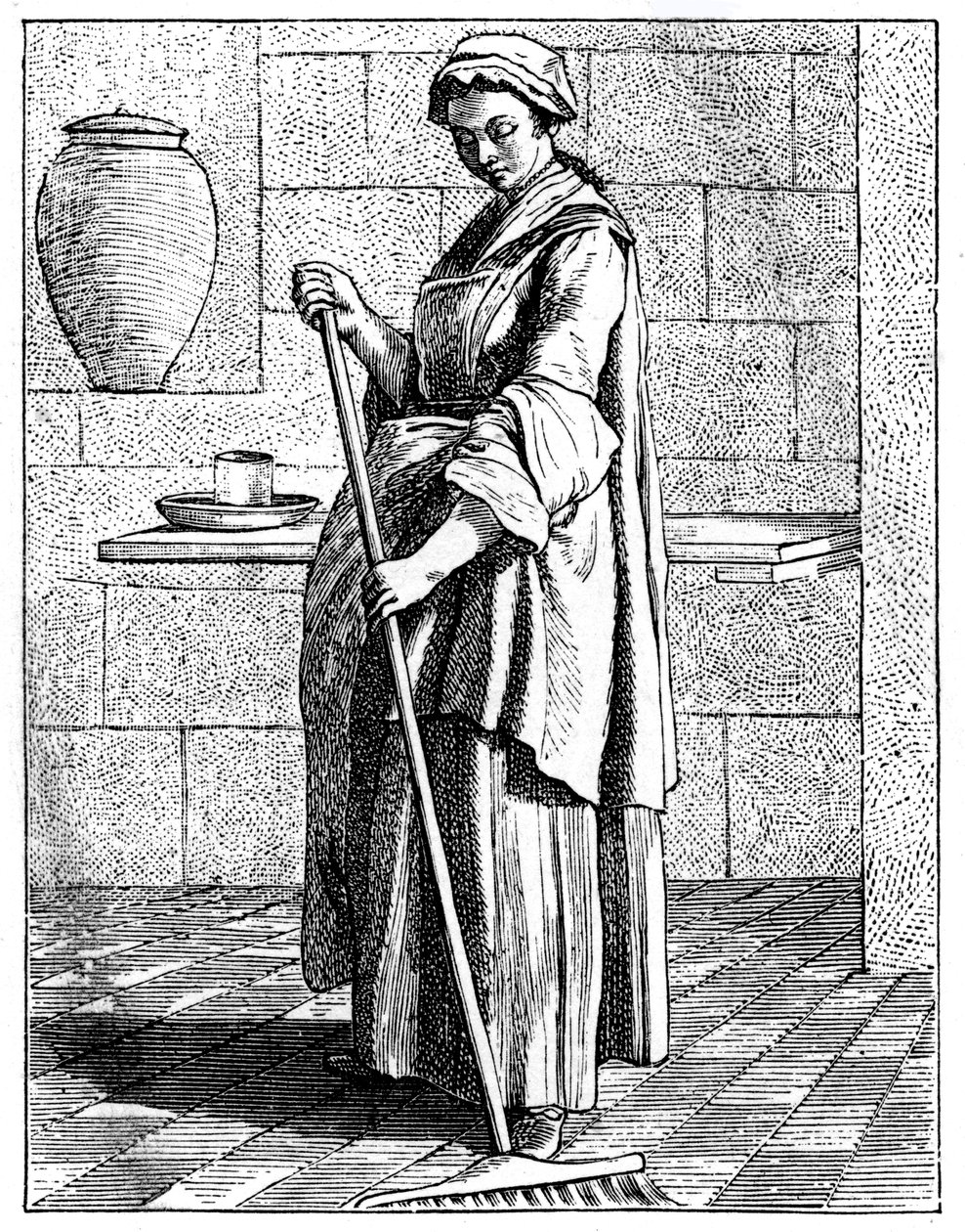 Zamiatacz, 1737-1742. autorstwa Bouchardon