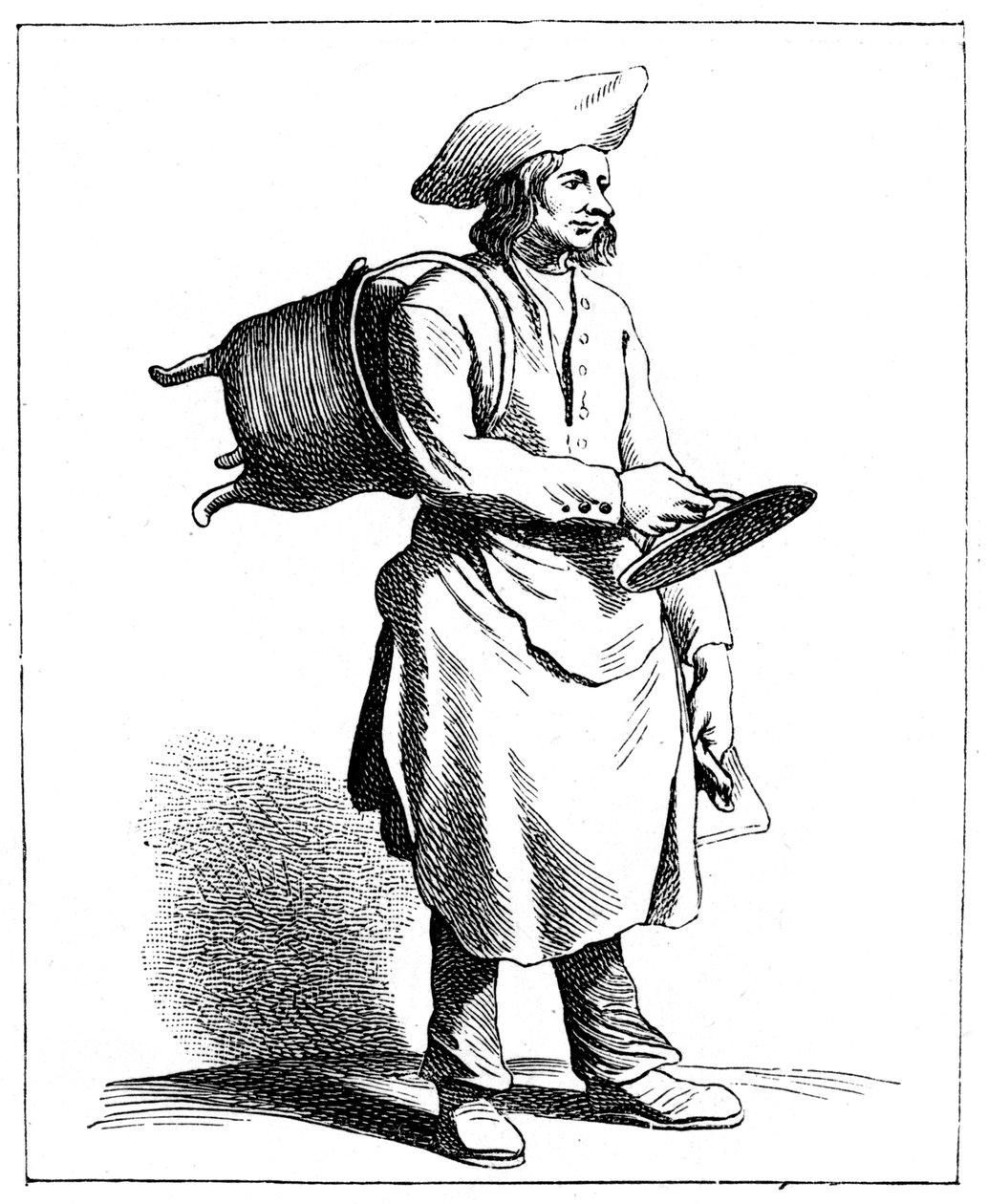 Majsterkowicz z Owerniaka, 1737-1742. autorstwa Bouchardon