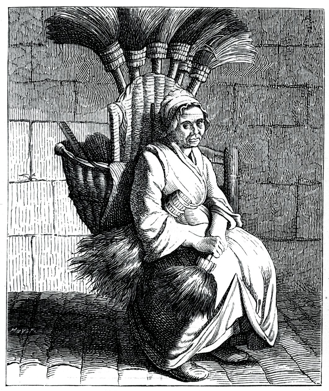 Miotły! Miotły!, 1737-1742. autorstwa Bouchardon