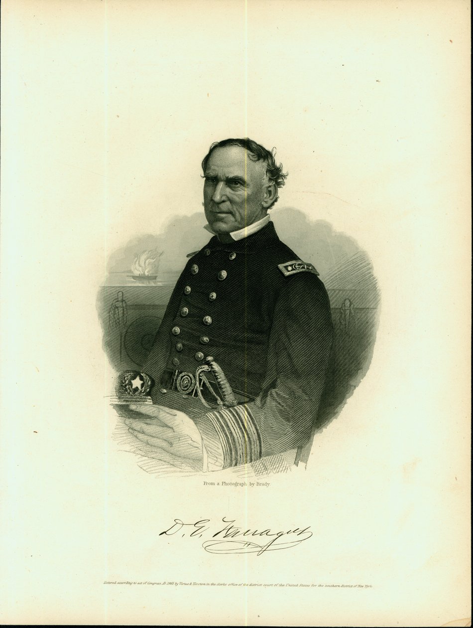 David Farragut, admirał (Związek) autorstwa Brady