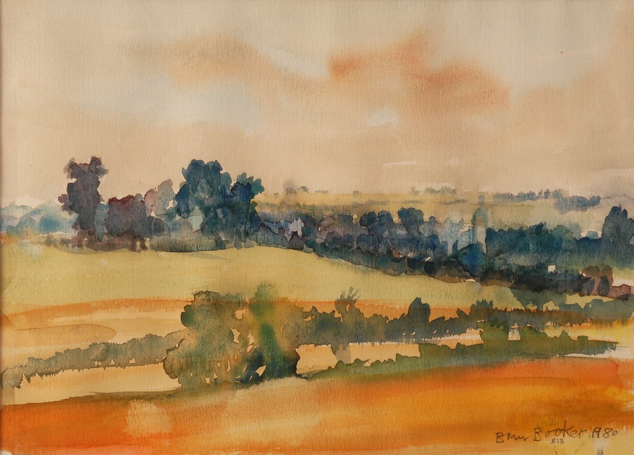 Dojrzewające Pola, 1980 autorstwa Brenda Brin Booker