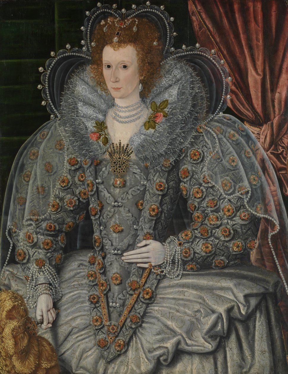 Portret kobiety, ca. 1600. autorstwa British Painter