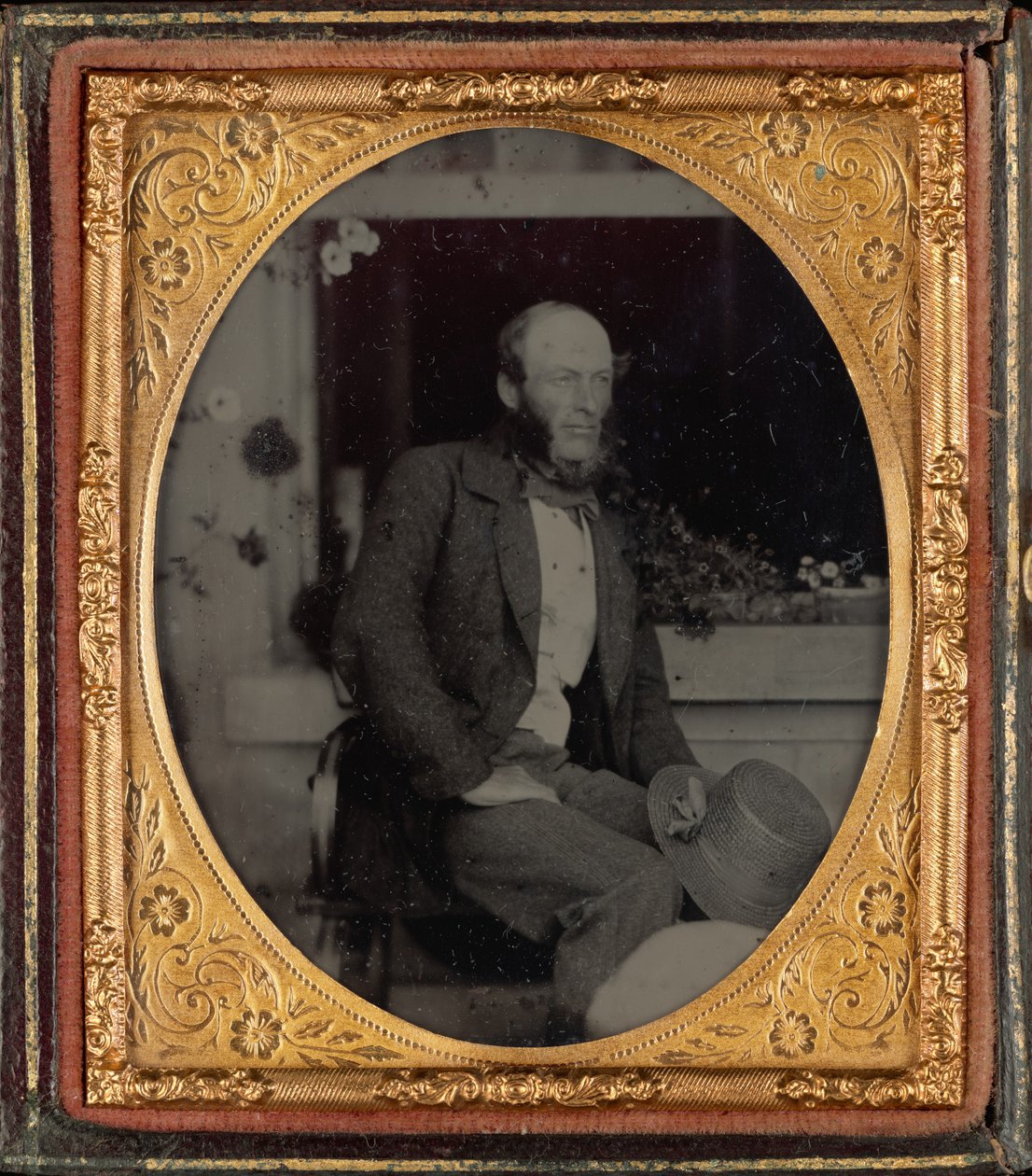 Portret mężczyzny, ok. 1860 (zdjęcie) autorstwa British Photographer