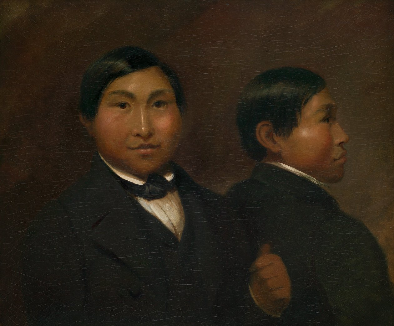 Qalasirssuaq (Erasmus Augustine Kallihirua), ok. 1851 (olej, płótno) autorstwa British School