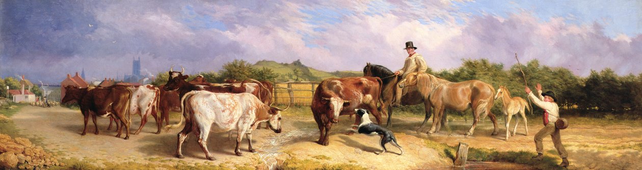 Droga do Gloucester Fair autorstwa Briton Riviere
