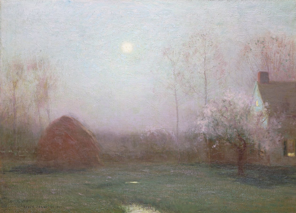 Księżyc majowy, 1907 autorstwa Bruce Crane