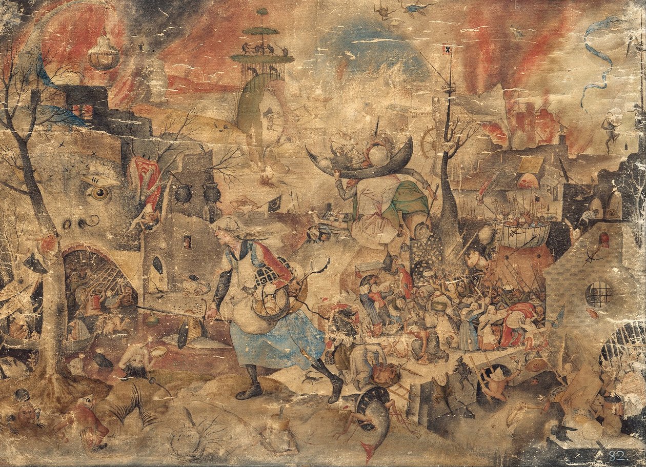 Szalony Meg De Dulle Griet autorstwa Bruegel