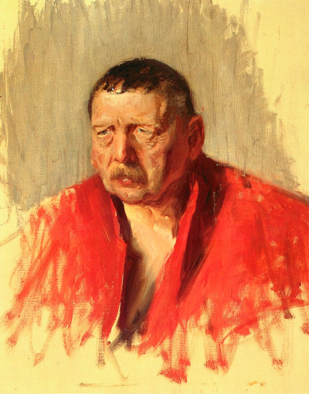 Portret Zorn autorstwa Bruno Andreas Liljefors