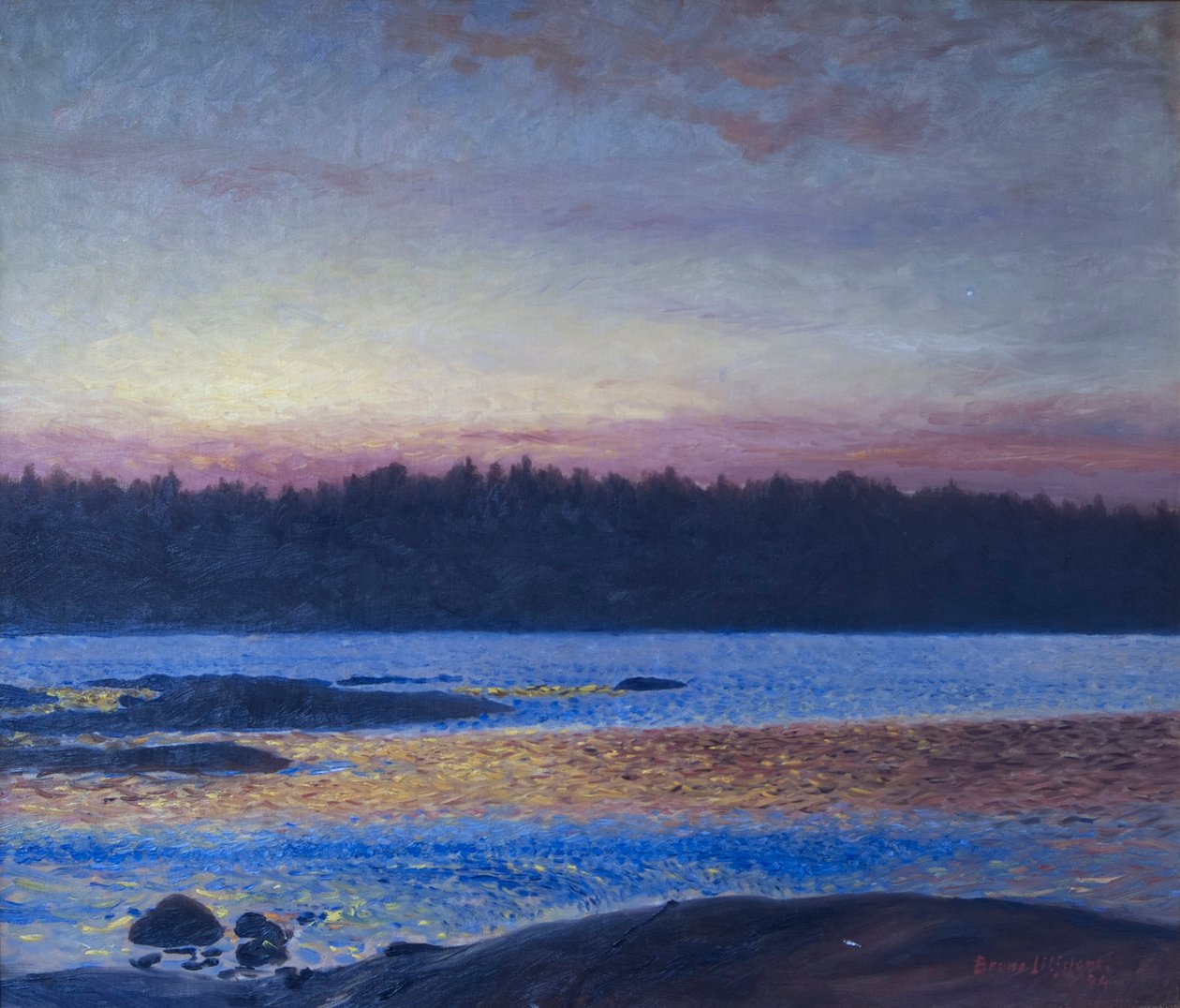 Poranek autorstwa Bruno Andreas Liljefors