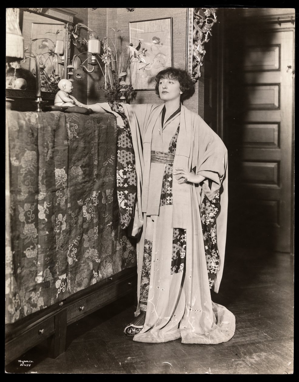 Florence Reed (srebrny nadruk żelatynowy) autorstwa Byron Company
