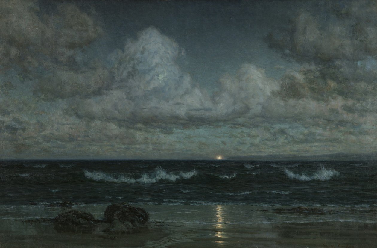 Godrevy Light, Kornwalia autorstwa Byron Cooper