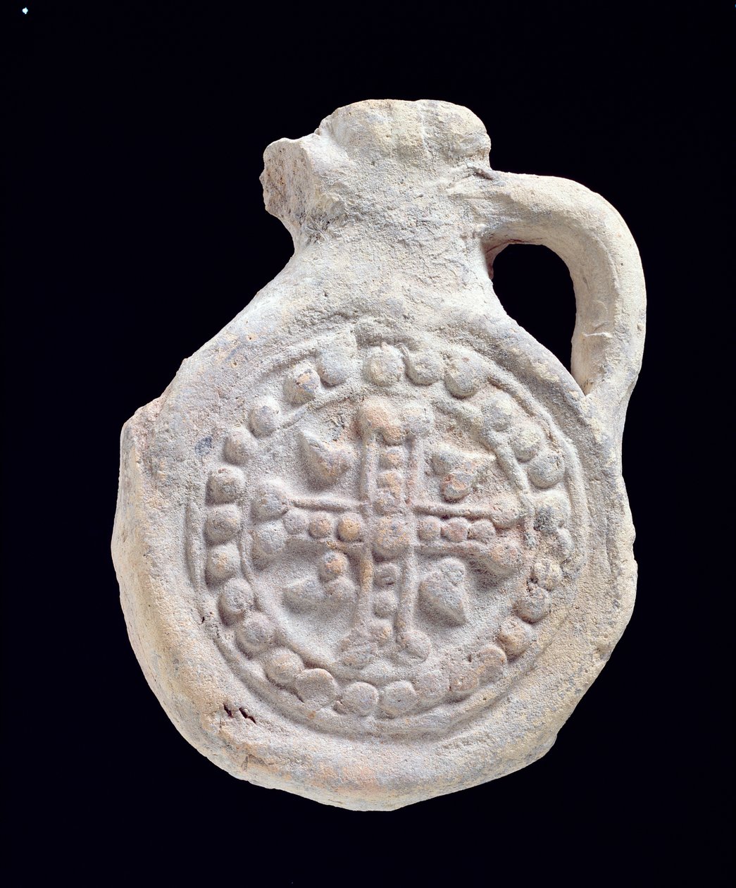 Kolba pielgrzyma (glina) autorstwa Byzantine