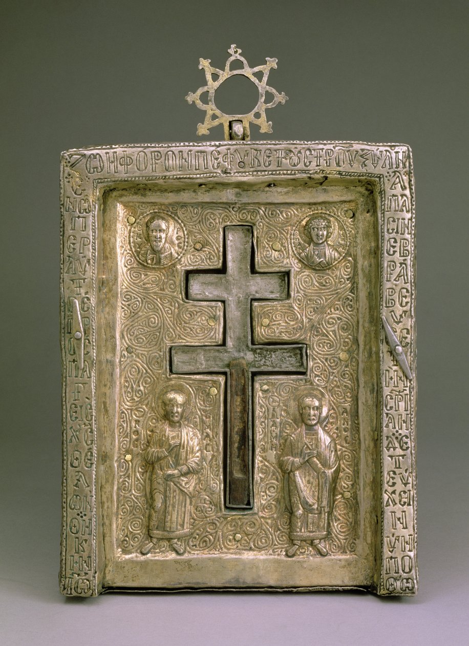 Staurothek (srebrny) autorstwa Byzantine