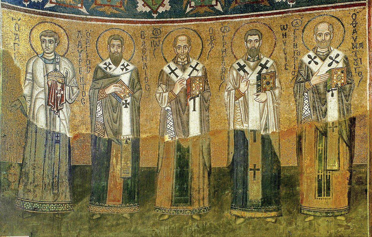 Ojcowie Kościoła autorstwa Byzantine Byzantine