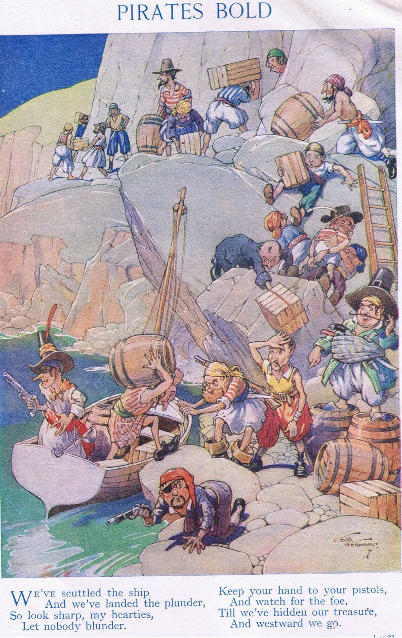 Piraci odważni autorstwa C. E. B. Bernard