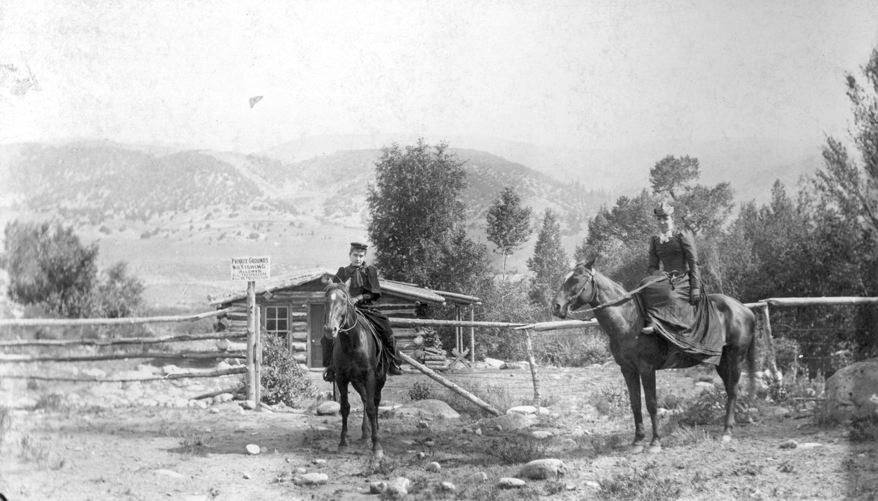 Szkoła powiatowa, 1894 (fot. bw) autorstwa C. Frank OKeefe