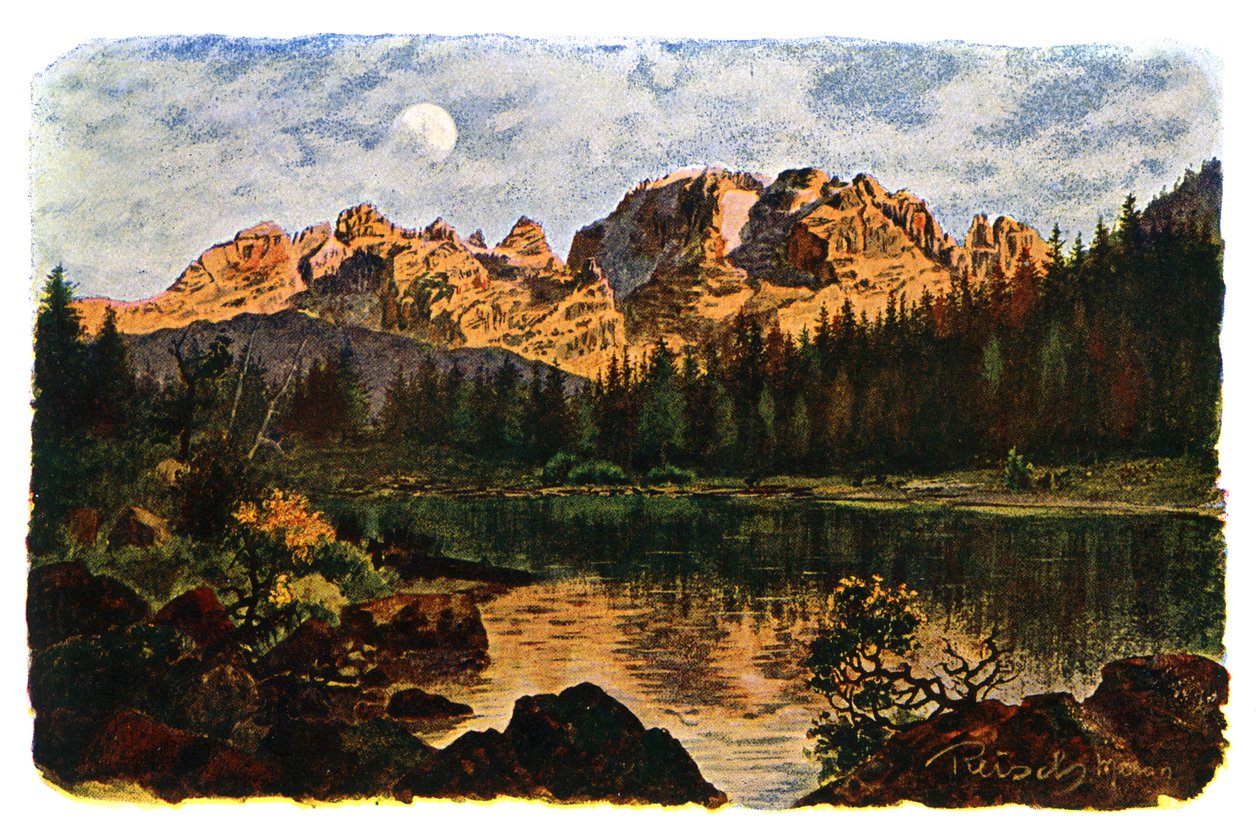 Grupa Brenta, 1901 autorstwa CM Reisch