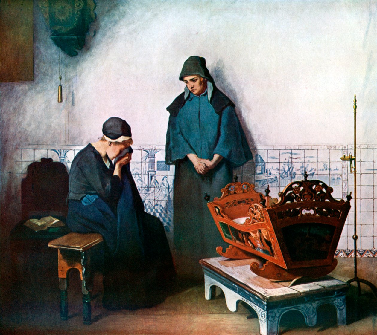„Pusta kołyska”, 1911-1912 autorstwa C Bisschop