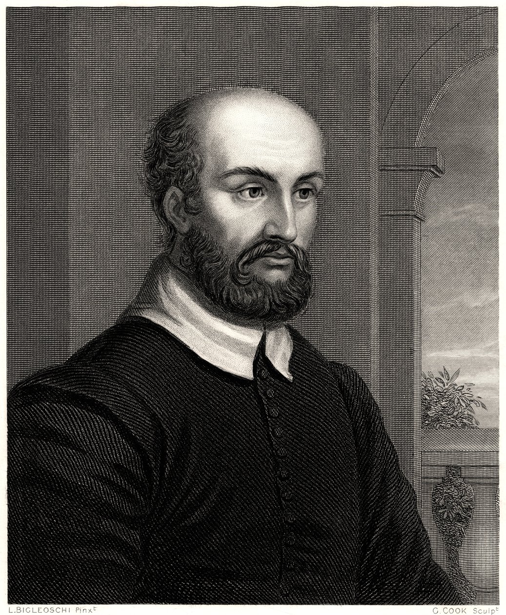 Andrea Palladio, XIX wiek autorstwa C. Cook
