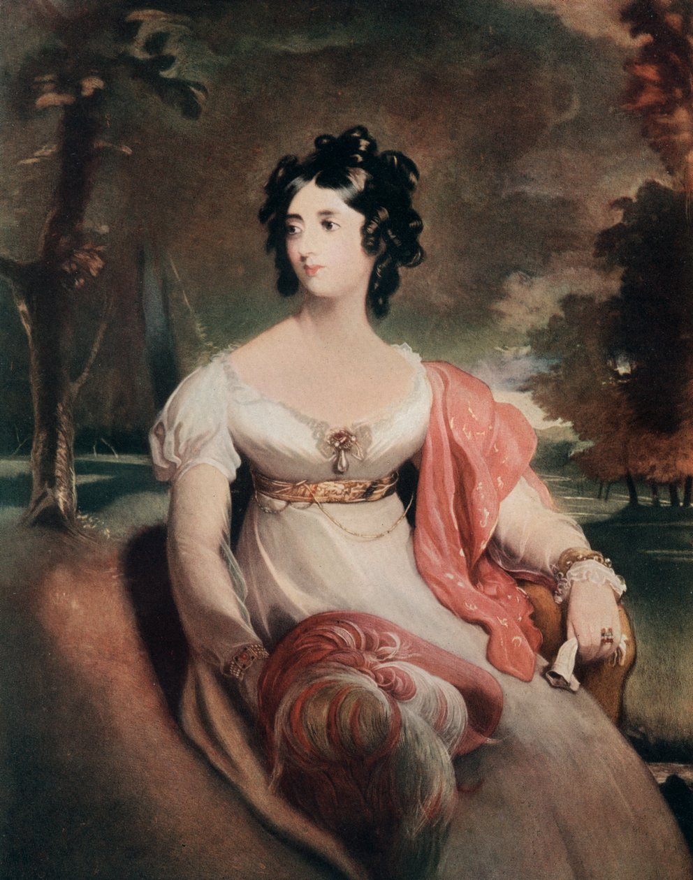„Lady Peel”, początek XIX w., 1912 r. autorstwa C Coppier