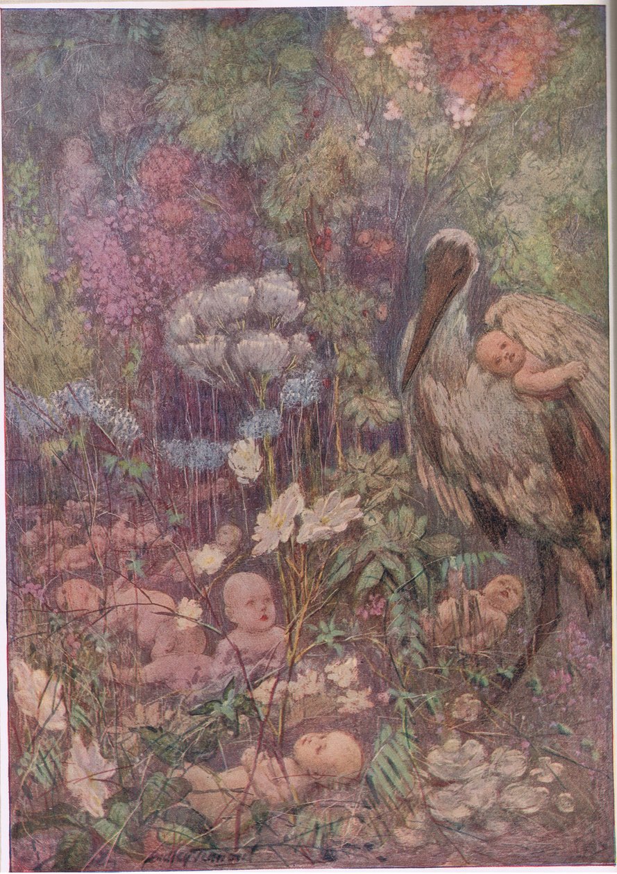 kraina dzieci autorstwa C. Dudley Tennant