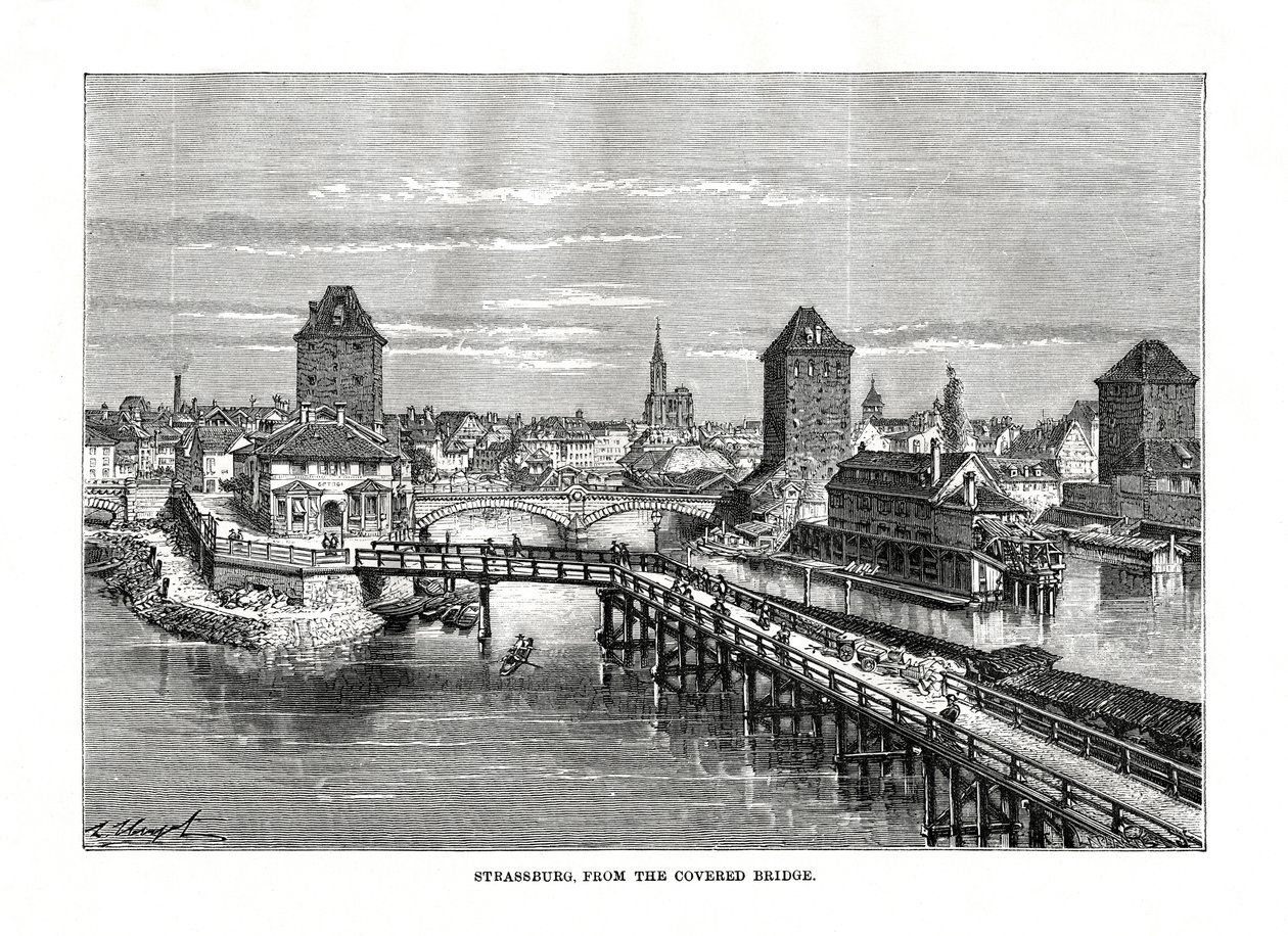 Strasburg, Francja, 1879 autorstwa C. Laplante
